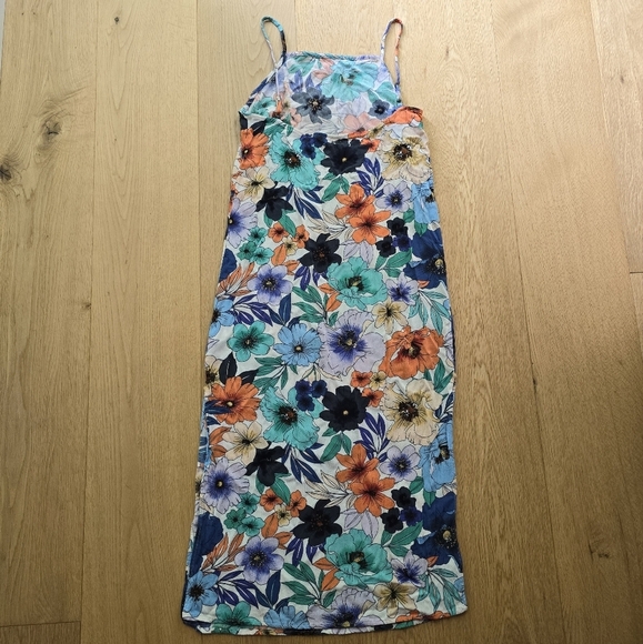 ONEIL Bayleigh FLORAL MIDI DRESS - S - Picture 8 of 14